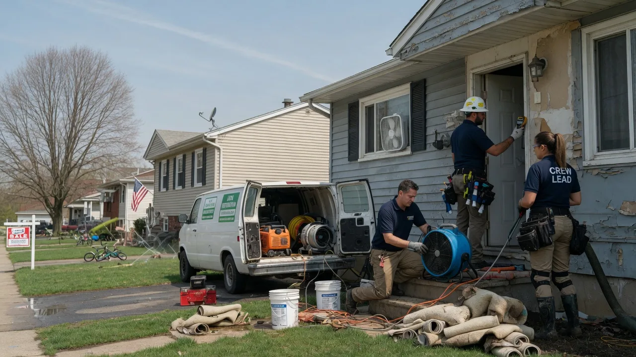 Flood Cleanup in Mio, MI near me